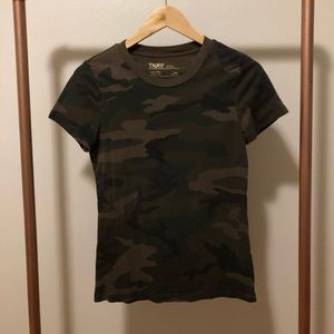 Aritzia Cotton Camo T-shirt